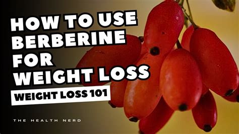 does berberine help with weight loss.